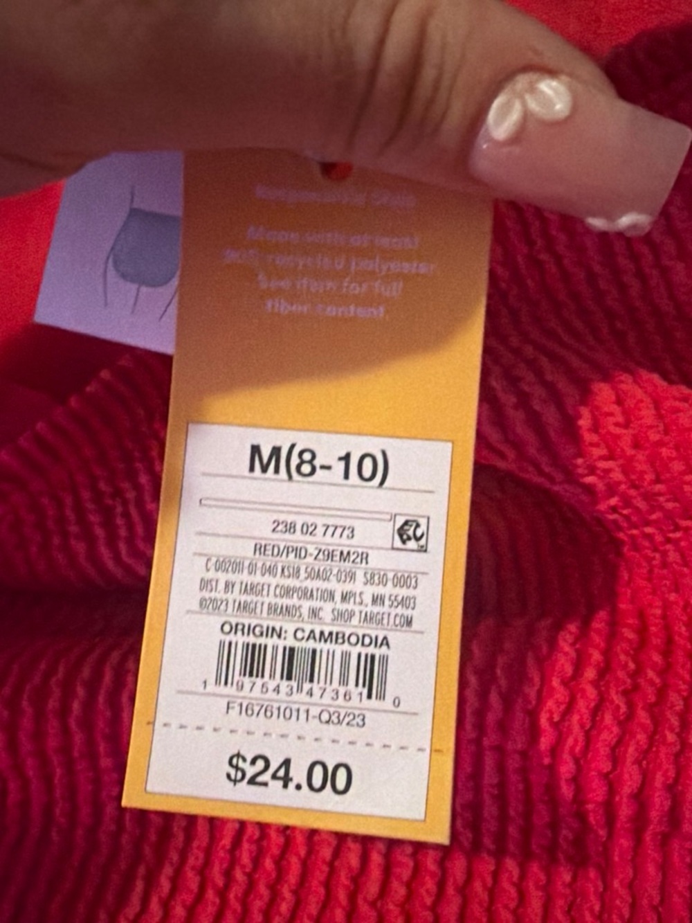 Kona Sol Red Women's Knit Sweater